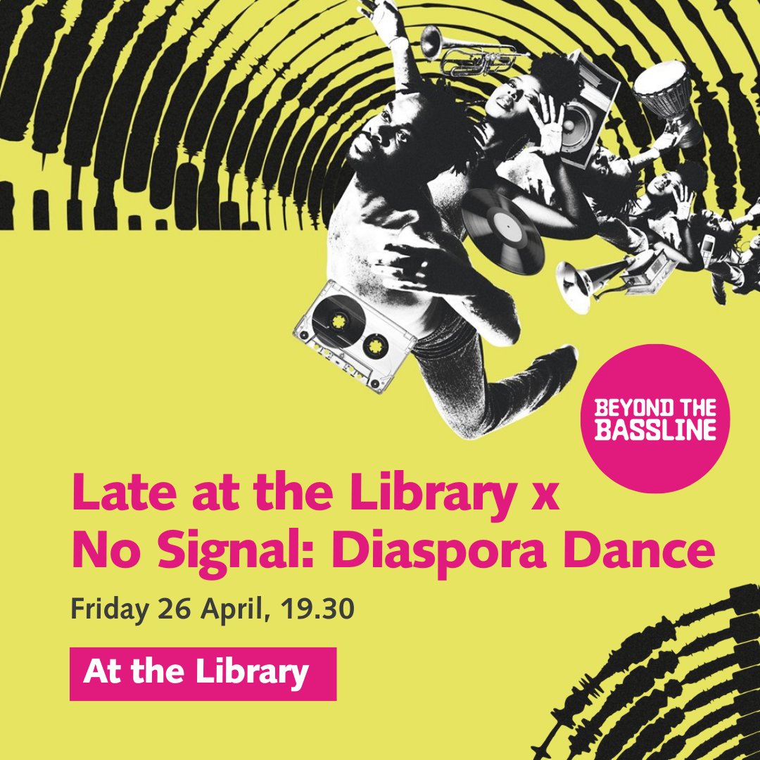 britishlibrary's tweet photo. Keep on Movin’ to live performances and DJ sets with Soul II Soul, Jamz Supernova, DJ Paulette and more, alongside our new exhibition Beyond the Bassline: 500 Years of Black British Music 🎼
