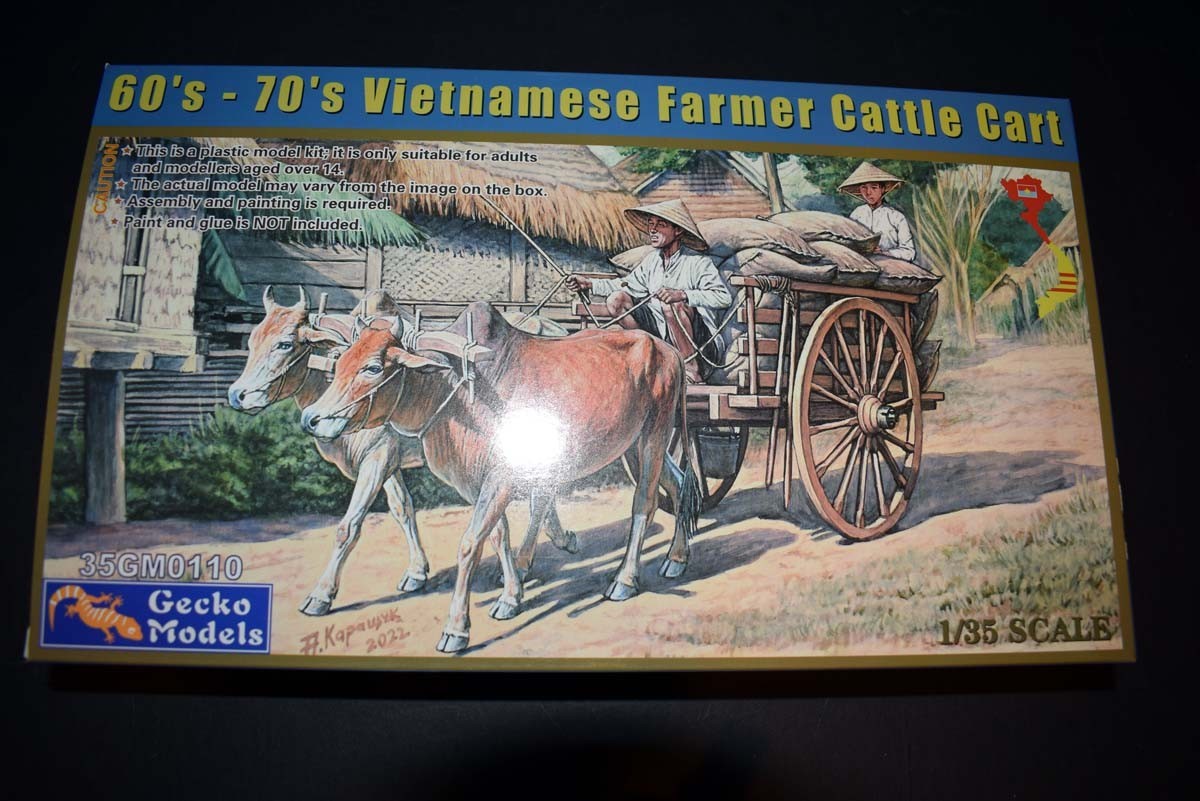 60s-70s Vietnamese Farmer Cattle Cart dlvr.it/T5MjkW