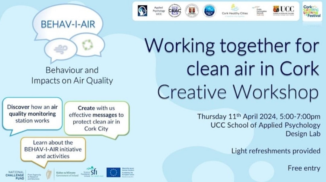 We are busy getting prepared for our Clean Air Workshop later today!

Everyone is welcome 💫

#lifelonglearning #cleanair #cleanairiseveryonesbusiness 
#SFI #NationalChallengeFund 
#NextGenerationEU