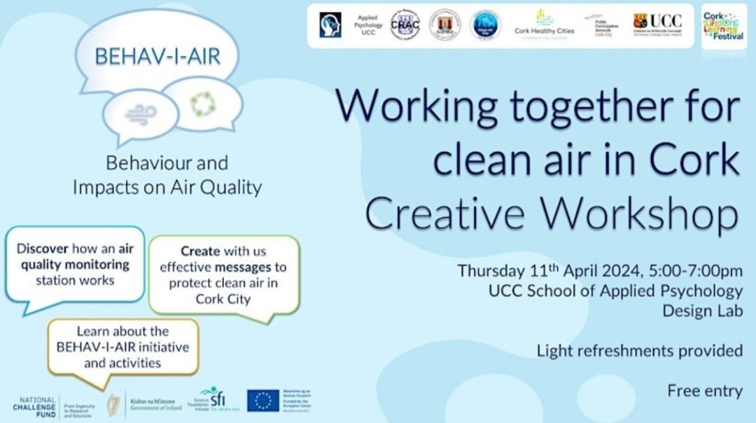 We are busy getting prepared for our Clean Air Workshop later today! Everyone is welcome 💫 #lifelonglearning #cleanair #cleanairiseveryonesbusiness #SFI #NationalChallengeFund #NextGenerationEU