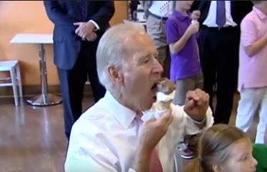 Biden laugh of the day. Unbeknownst, Joe stops in to a Republican Owned Ice Cream Parlor. He ordered a two scoop'er, an got what he ordered a super duper vanilla and chocolate poop'er cone. It was hard not to laugh as all workers watch and wait for him to take the first bite
