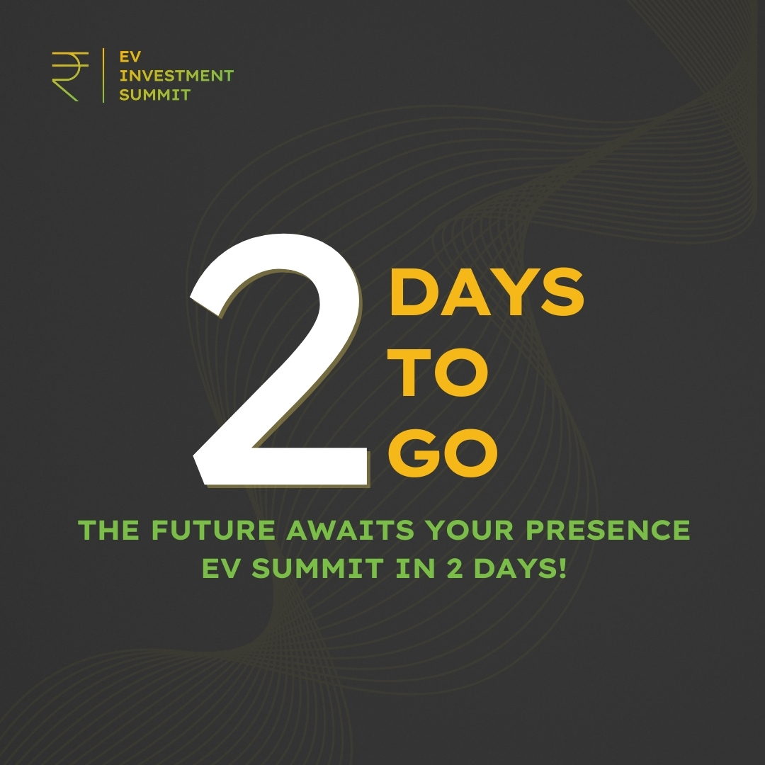 In just 2 days, EVIS is opening its doors to 
Showcase cutting-edge electric vehicles and solutions.
#sustainabletransport #investmentopportunities #investmentadvice #futureofmobility #hyderabadevent #industryleaders #startups #networking #smbi #workingprofessionals #HNI #EVIS