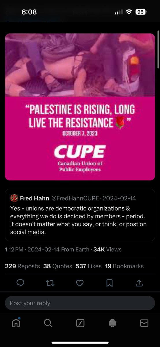 @kinsellawarren This is what he endorses. He is a scumbag. There is no refined way to describe him. #jewishlivesmatter @cupenat members are complicit with their actions…and their silence. #speakup
