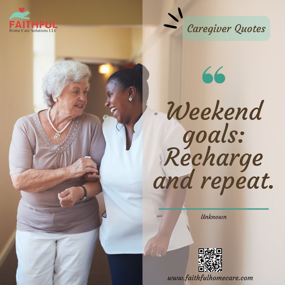 Taking care of yourself is vital for caregivers. 🥰

#RestAndRecharge #CaregiverWellness #MotivationalQuotes