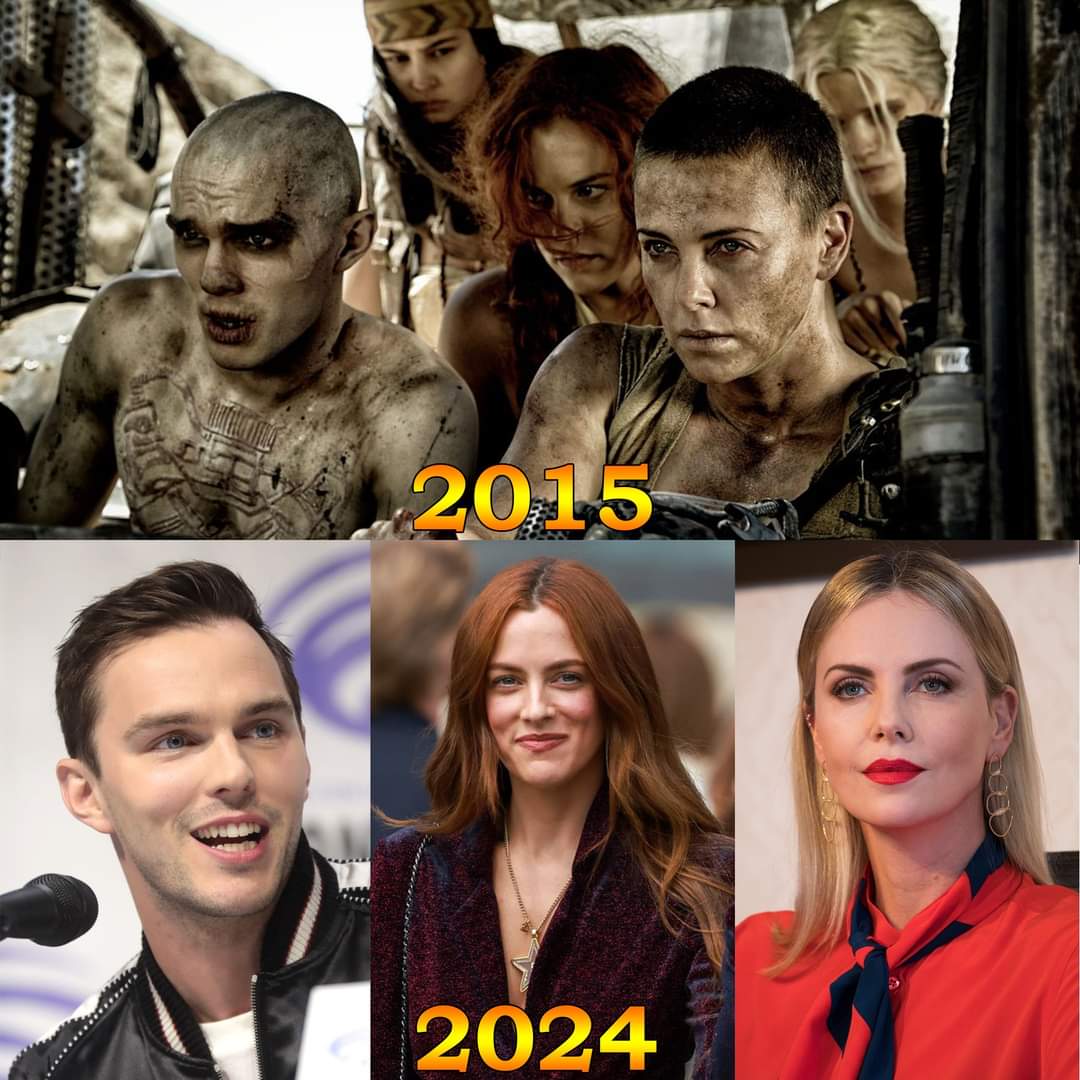 THEN and NOW of Nicholas Hoult Riley Keough and Charlize Theron 

#madmaxfuryroad
#BOOMchallenge