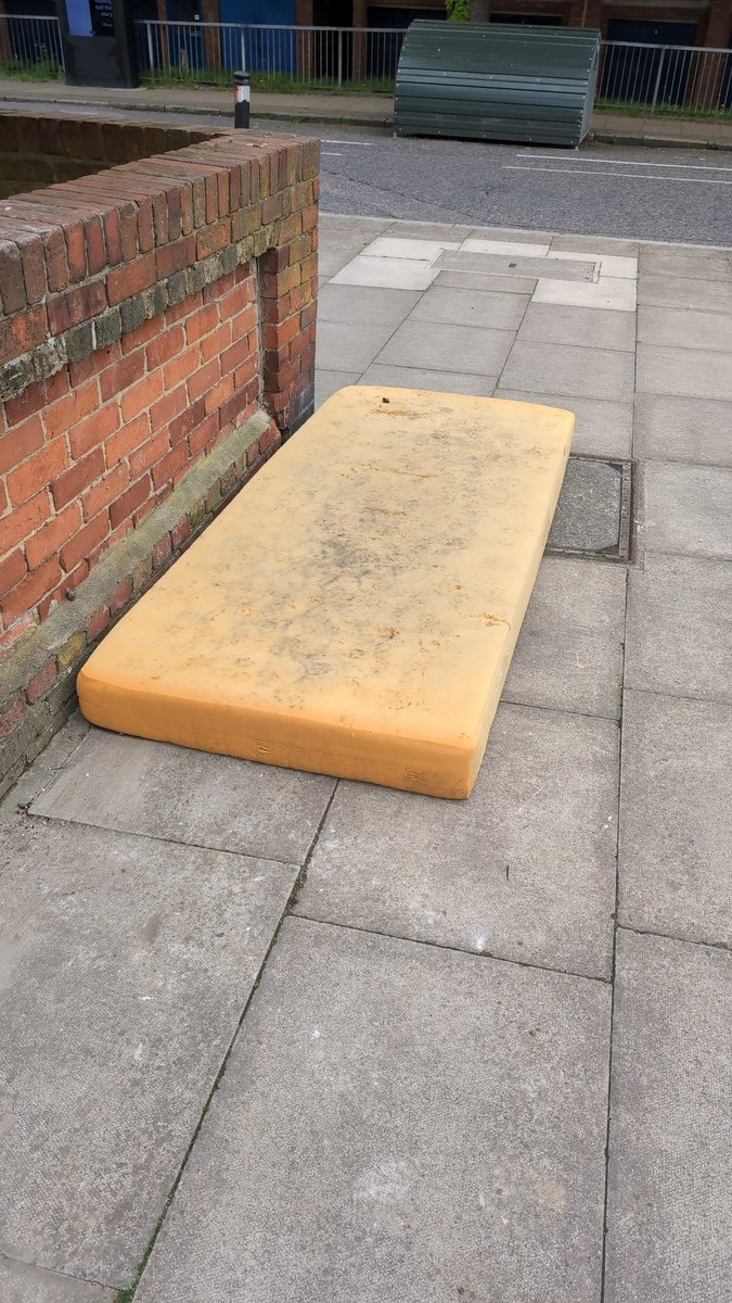 The streets of London are a magical place. You ask them for sponge and they provide