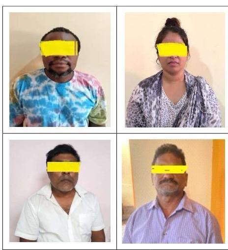 #DrugsFreeBharat NCB-Goa bursts drug syndicate,asset freezed 📌Seized Cocaine on 13.2.24- one local arrested 📌Follow up arrest:Nigerian kingpin & 2 others 📌IAP worth Rs.1.06 Cr freezed @dg_ncb @PIB_Panaji @PMOIndia @HMOIndia @BhallaAjay26 @PIBHomeAffairs @ANI @NcbNcbgoa123969