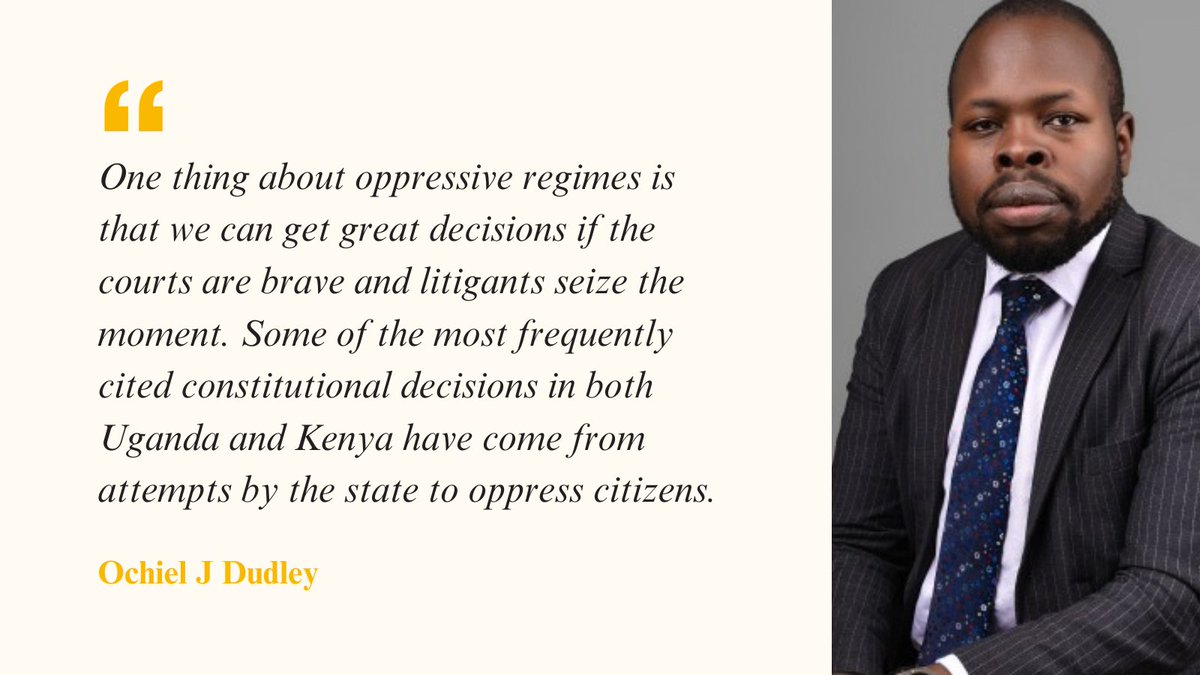 In response to the Kenyan High Court's declaration of colonial-era subversion laws as unconstitutional, lawyer @ochieljd noted the potential for brave courts and litigants to yield significant decisions against oppressive regimes. Read full statement: bit.ly/4cL7HDX