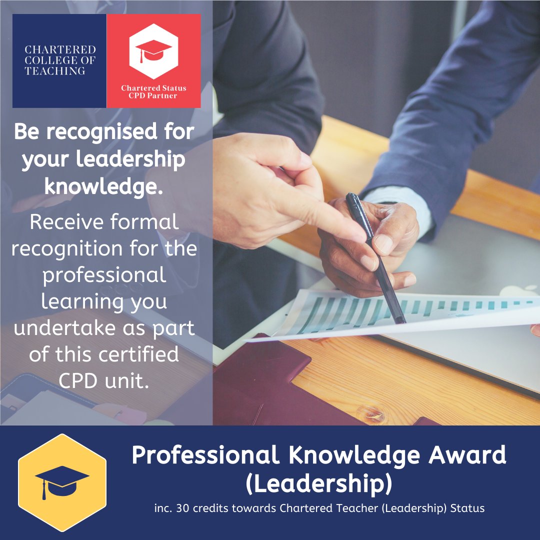 School leaders can gain certification for completing the COBIS Programme for Aspiring Heads as part of the @charteredcoll Professional Knowledge Award (Leadership). Applications for 24/25 CPAH now being accepted. #CTeach #SchoolLeadership Find out more: cobis.org.uk/professional-l…