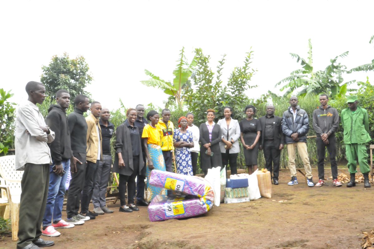 #Kwibuka30:Today's activities at college level on 11th April 2024, started with the staff & students visiting one of the Genocide survivors in Kajevuba Cell, Ntarabana Sector @rulindodistrict where 20 families were given solar home lighting systems. @RwandaRemembers