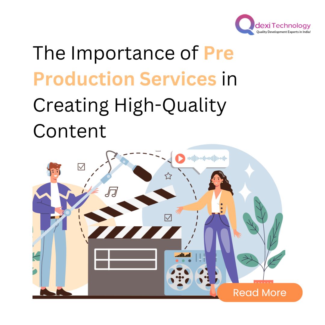 QdexiTechnology's tweet image. Pre-production services ensure high-quality content through thorough planning, research, and organization.

Read More: bit.ly/3xxEtIy

#PreProductionServices #ContentCreation #HighQualityContent
#Planning #Research #Organization #ContentManagement #ContentMarketing