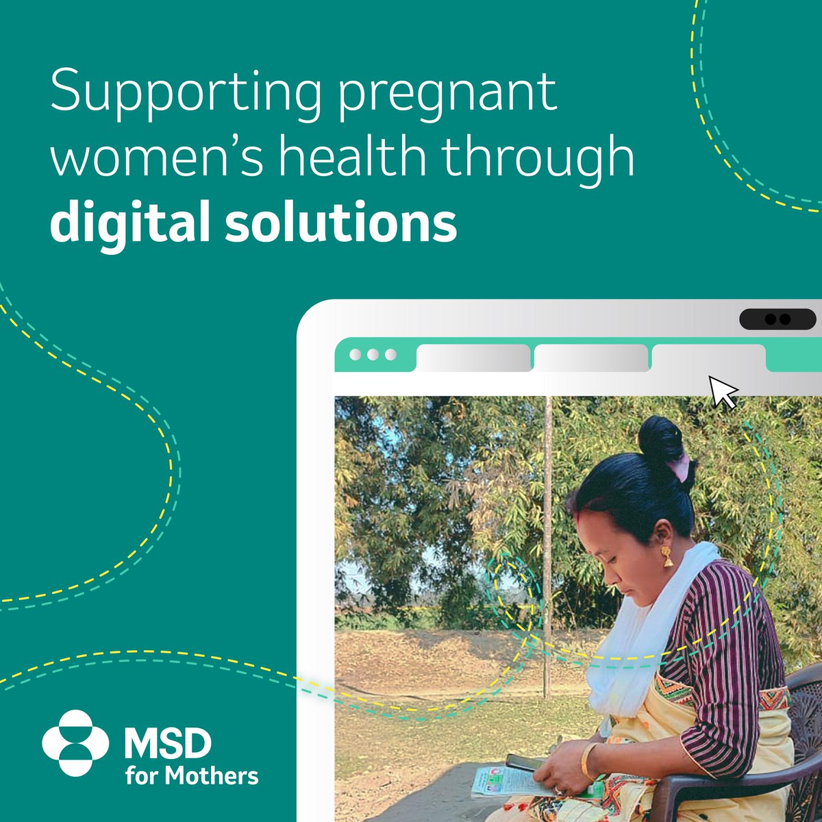India observes #NationalSafeMotherhoodDay annually to promote the importance of maternal health in reducing #maternalmortality. Our work in India includes supporting e-SAATHI—a chat-based support system for pregnant women and providers. Learn more:​ bit.ly/43XqZSE