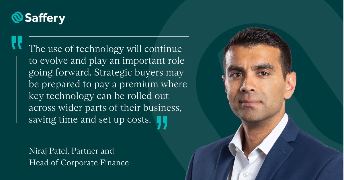 Niraj Patel, Head of our Corporate Finance Team provides his insight into how technology will influence the valuation of recruitment companies: ow.ly/El3B50Rcjaz #Recruitment #MandA #Merger #Acquisition