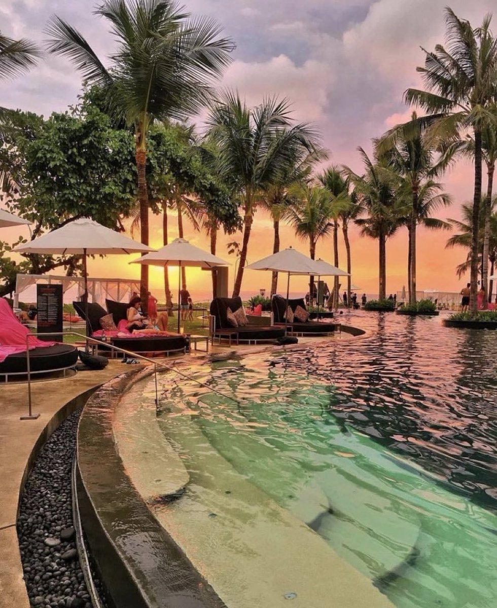 Sunset in Bali.