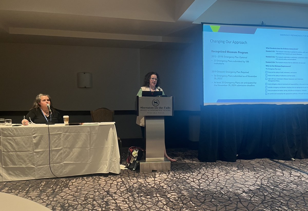“When you’re faced with the unprecedented, you won’t know what to do unless you have a plan in place.”

-Lauren Wheeler, Strategic Services Director at the AMA, who was one of our speakers at yesterday’s Conference Workshop on Emergency Preparedness for Museums.