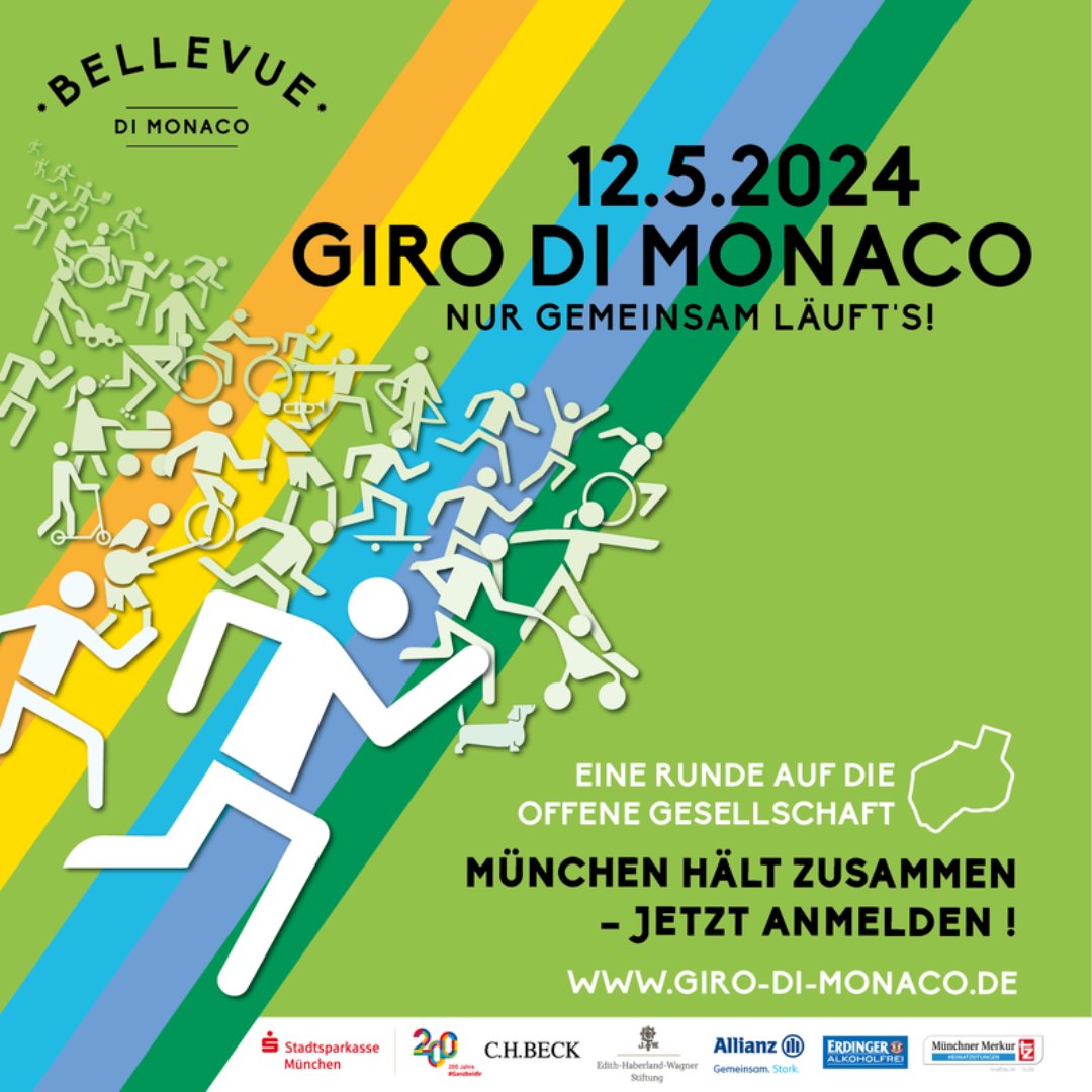 Am 12.05 findet wieder der @girodimonaco statt! Wir freuen uns, wieder als Sponsor dabei zu sein und hoffen, dass Sie ein starkes Zeichen für Demokratie und eine offene Gesellschaft setzen, indem Sie mitlaufen! Anmeldung und weitere Informationen unter: 🔗…