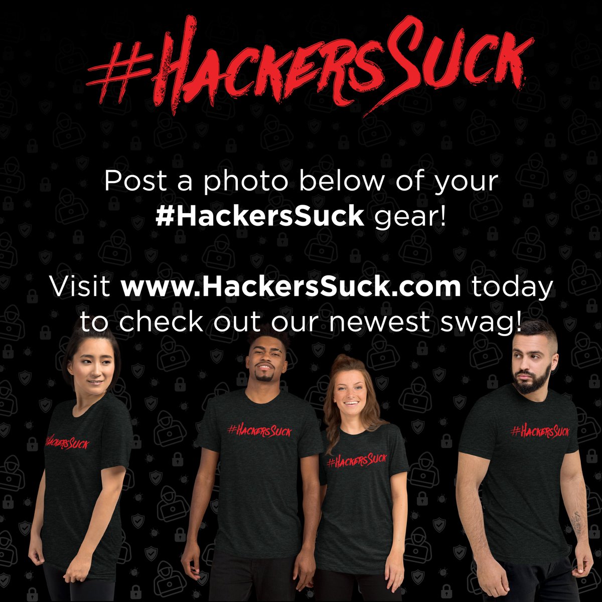 Snap a picture of your favorite #HackersSuck merchandise and drop it in the comments below. Let's make this fun and interactive! 

Visit hubs.la/Q02ssYPx0 to browse through the swag we have available!
#CyberSecurity #ITsAboutTrust #TrustTelesystem #HackersSuck