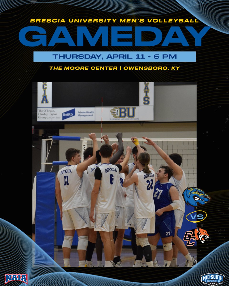 🏐 Last game of the regular season is in The Den! 🆚 #10 Georgetown College Tigers 📍 The Moore Center | Owensboro, KY ⏰ 6pm CT 📊🎥 bresciabearcats.com/composite?d=20…
