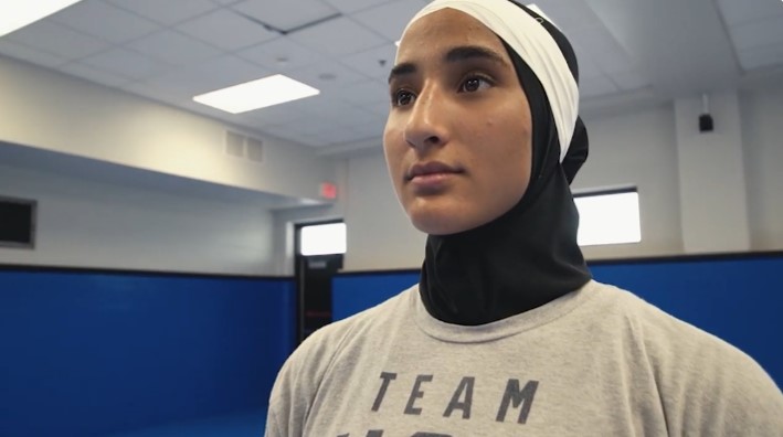 Jamilah McBryde, a Muslim woman wrestler, qualified for the US Olympic Trials. But the international governing body, United World Wrestling, bans uniforms that cover the full body, so Jamilah is barred from competing. Yet UWW claims 'Unity' as a value. bit.ly/3TXuIuL