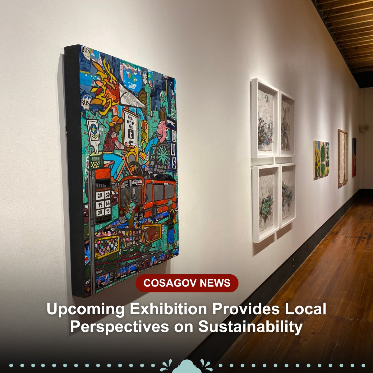 The City of San Antonio’s Department of Arts & Culture, in collaboration with the Office of Sustainability, invites the community to view an exhibition dedicated to climate, the environment and community response. For info on times to attend: ow.ly/JjcB50RcHCw