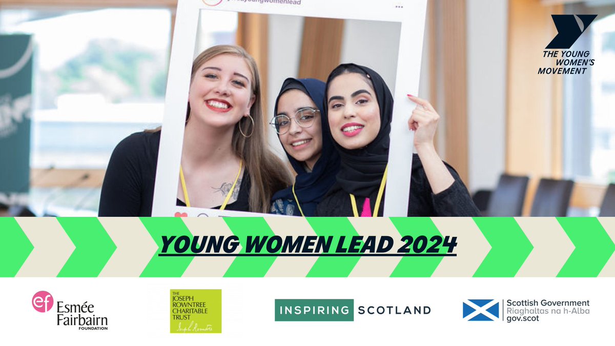 📣 Have you applied to #YoungWomenLead 2024 yet? If you’re aged 16–30 and want the chance to make a difference in the lives of young women and girls in Scotland, while developing your leadership skills and confidence, apply by 25th April. ➡️ youngwomenscot.org/young-women-le…