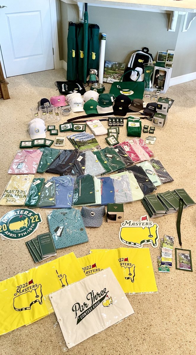 Would you spend more or less on your first trip to Augusta National to watch #themasters? This was an interesting conversation with my wife. 🤣🤣🤣