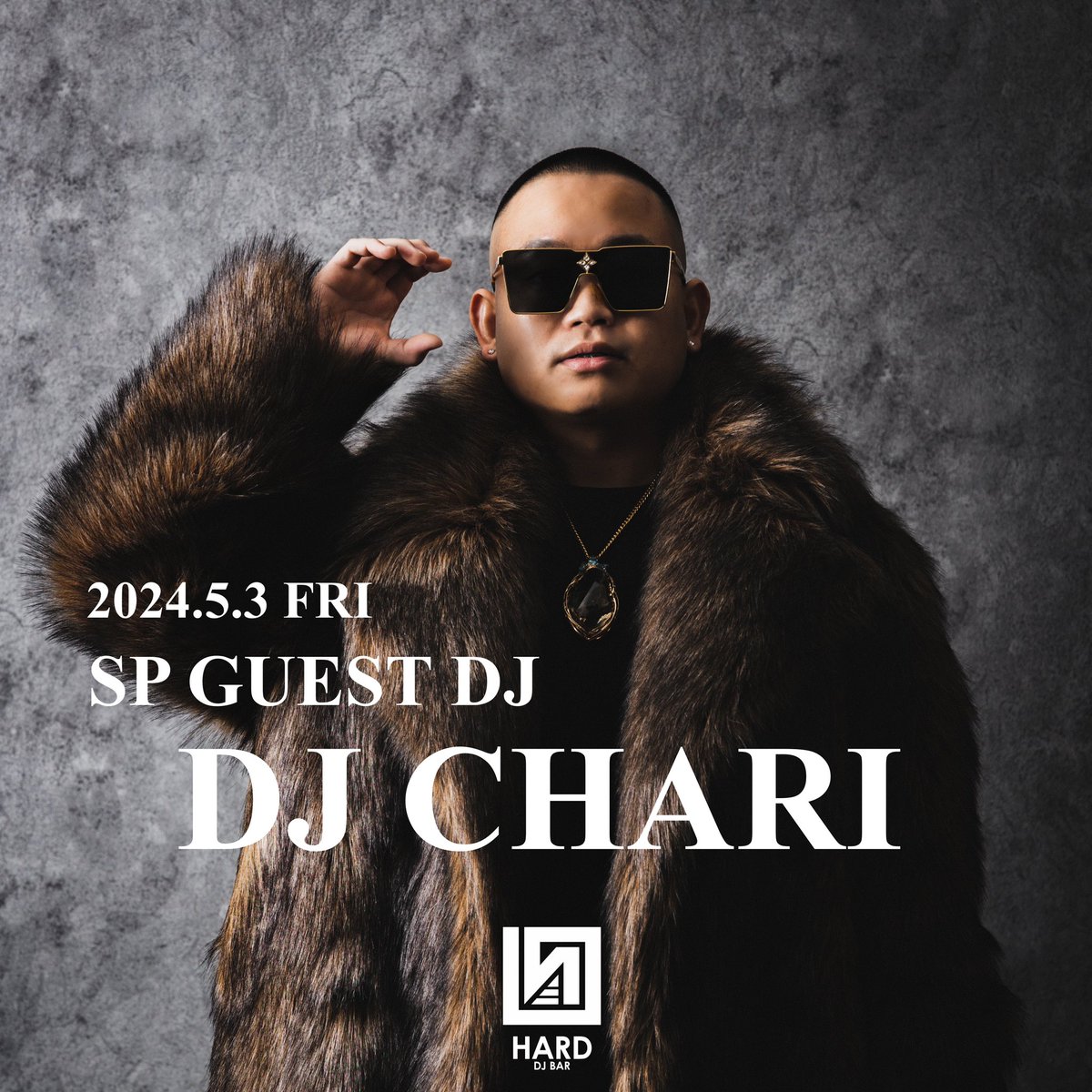 DJBAR HARD 1st AnniversarryParty

2024.5.3 FRI

SP GUEST DJ
DJ CHARI（<a href="/DJCHARI/">DJ CHARI</a> ）

男性¥3,000-
女性¥1,000-
👀終日無制限飲み放題🍸

皆様のご来場お待ちしております！