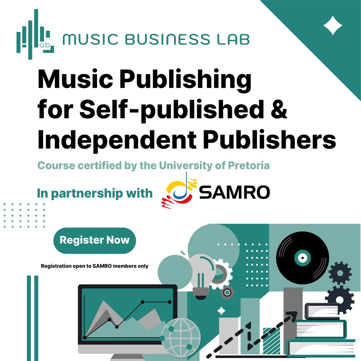 ANNOUNCEMENT: SAMRO has partnered with the Music Business Lab to introduce the Music Business Lab Training Programme—a unique opportunity tailored for music publishers and self-published Full and Associate Members of SAMRO. This meticulously crafted programme is aimed at…