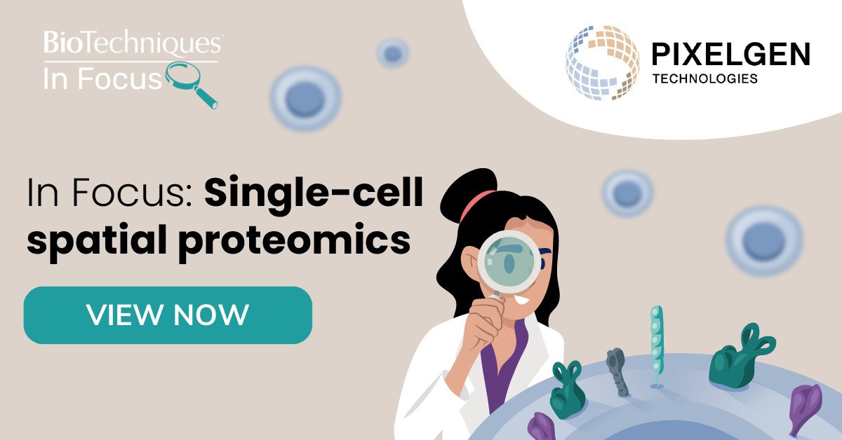 This month, we’re putting single-cell spatial proteomics In Focus. Check out this three-part feature reviewing the techniques available for analyzing the cell-surface proteome, sponsored by @PixelgenTech >>> hubs.ly/Q02qqGXG0