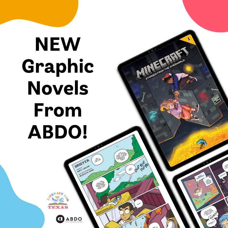 This series from @ABDOpublishing spans the world of Minecraft following Tyler and his friends on their countless adventures and stand-alone tales! ⛏Set up a meeting with one of our certified librarians: hubs.ly/Q02p_txs0 #txlibrarian #txlchat