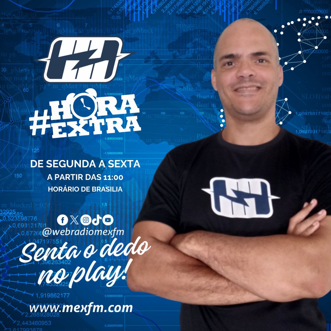 webradiomexfm's tweet photo. Belezinha contigo? Passando por aqui pra lembrar que daqui a pouco, as 11h (horário de Brasília) tem o Programa Hora Extra, com Marcio Edison, então.. já sabe 😉 acesse https://t.co/nCgNnCn2lD e senta o dedo no play! #programahoraextra #webradiomexfm #goodvibes #mexfm https://t.co/FWfE8Jvs1Q
