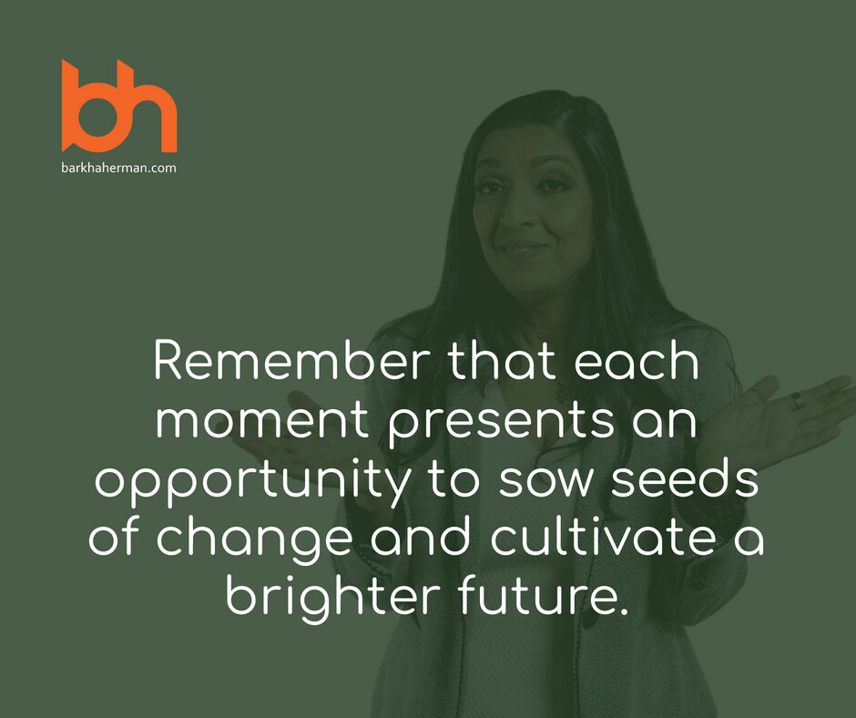 Remember that each moment presents an opportunity to sow seeds of change and cultivate a brighter future. #womenquotes #womenwinning #haveitall #womenintech