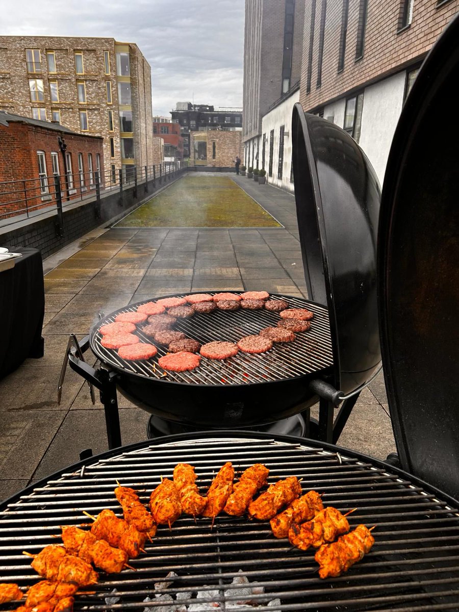 It's never too early in the year for a #BBQ! May seem like it will never stop raining but we lit the coals at @studiovenues in Manchester this week regardless! Better weather is coming folks* so get in touch right now to secure your preferred summer dates! *not contractual