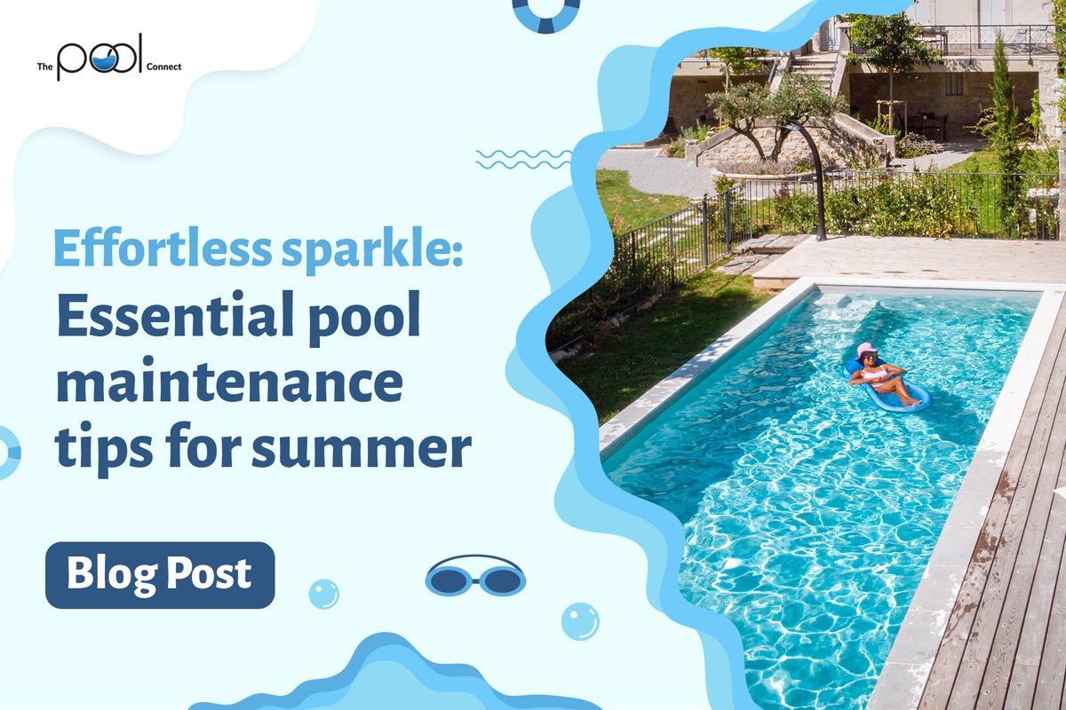 Effortless Sparkle: Essential Pool Maintenance Tips for Summer
Read our blog: bit.ly/3VSJcys

#poolblog #blog #poolarticle #poolcontractor #poolcontractornearme #poolconstruction #poolcleaning #poolmaintenance #thepoolconnect #poolmaintenance #pooltips