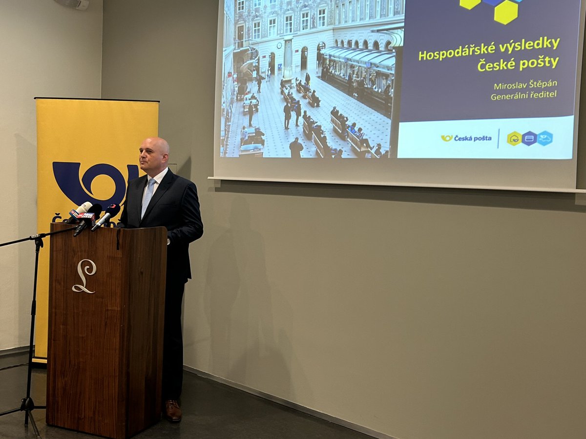 Ceska_posta_sp's tweet image. Na dnešním setkání managementu České pošty s novináři byly představeny hospodářské výsledky České pošty a plány na její fungování v budoucím období.
Více: ceskaposta.cz/-/ceska-posta-…

#ceskaposta #balikovna #transformace #finance