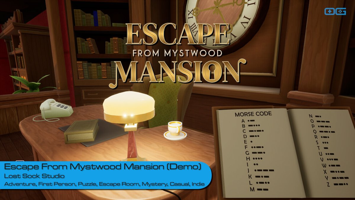 OG plays Escape From Mystwood Mansion (Demo)!
youtube.com/watch?v=OaeKnI…

Like & Sub!

@LostSockStudio

#firstperson #puzzle #escaperoom #mystery #IndieGameTrends #IndieWatch #IndieDev #GameDev #IndieGameDev #IndieGame #IndieGames #Gameplay #steamnextfest