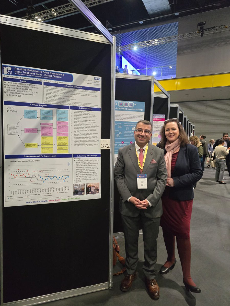 It’s so good to see QI work from @BEHMHTNHS &@CI_NHS displayed in the posters @QualityForum demonstrating the excellent work across NLMHP @drmandaluke @nataliefox123 @kandola8 @candi_qi