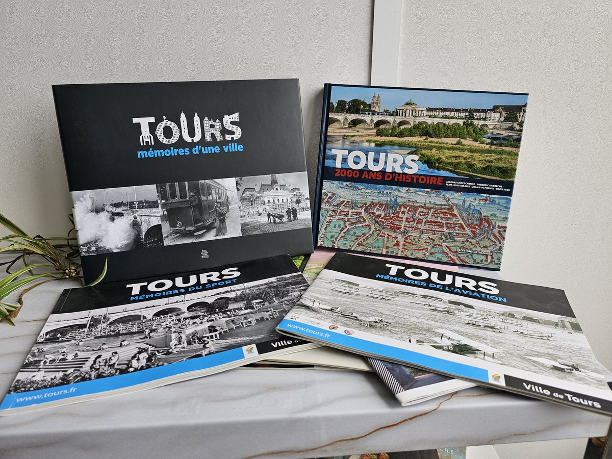 Helloooooo vous pouvez trouver quelques éléments dans le livre 'Tours 2000 ans d'histoire'. Vous pouvez faire un saut dans les bibliothèques de Tours ou vous rendre aux archives municipales pour consulter des documents uniques. Pour en savoir plus : tours.fr/page-portail-m…