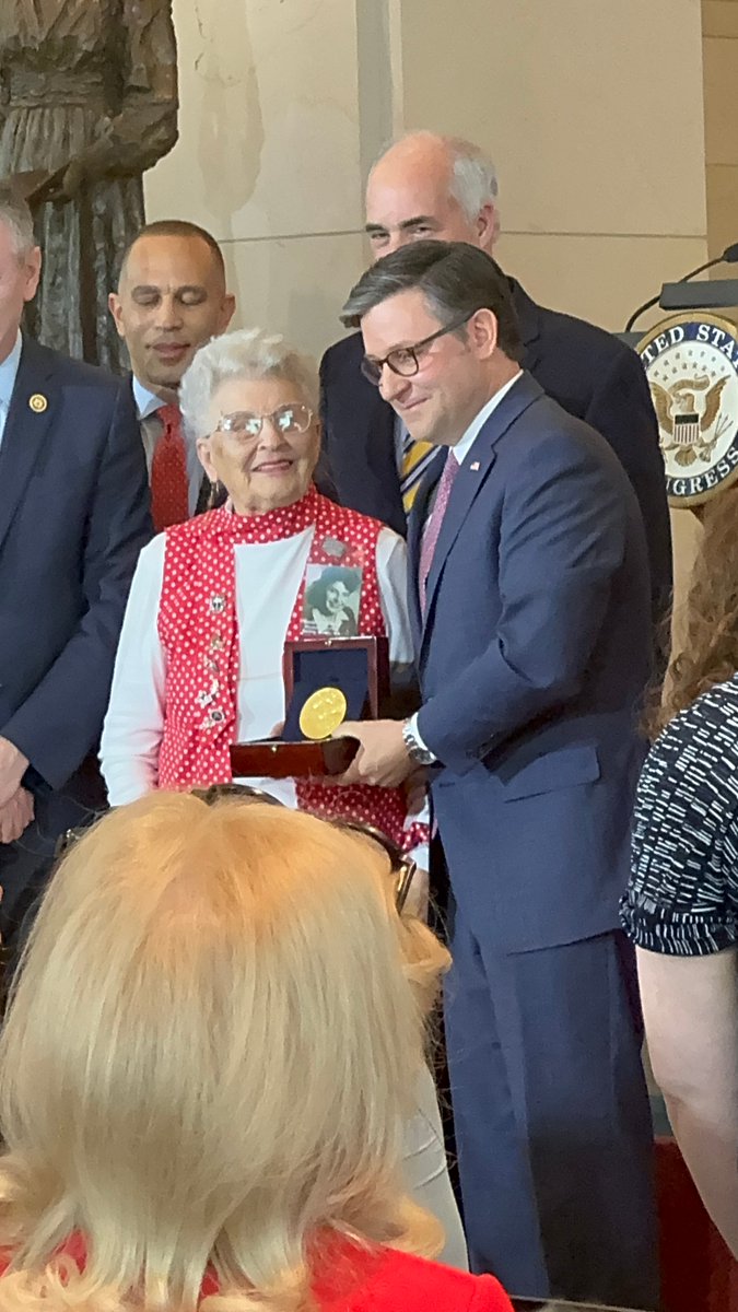 A historic week as we watched the Original Rosie the Riveters receive the Congressional Gold Medal! 🏅 Their legacy is our inspiration, fueling our mission to empower the next gen of #womeninSTEM. Together, we carry forward the '#WeCanDoIt!' spirit. 💪 #RosieTheRiveter