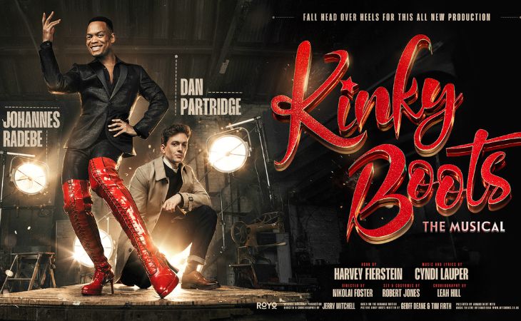 NEWS: JOHANNES RADEBE AND DAN PARTRIDGE TO STAR IN UK & IRELAND TOUR OF KINKY BOOTS Find out more here ➡️ shorturl.at/bdK89 Keep up-to-date with all the latest theatre news below⬇️ thetheatrecafe.co.uk