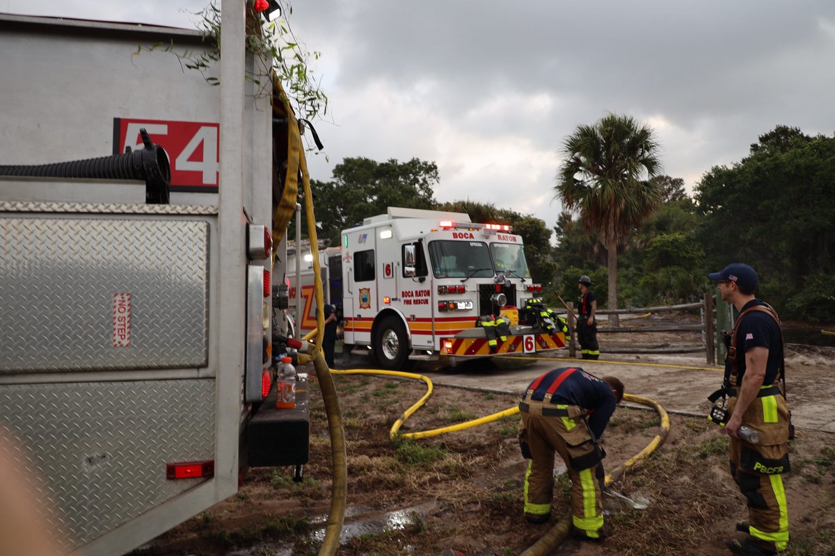 Fire Scene Boca Raton Boca Raton Fire Rescue