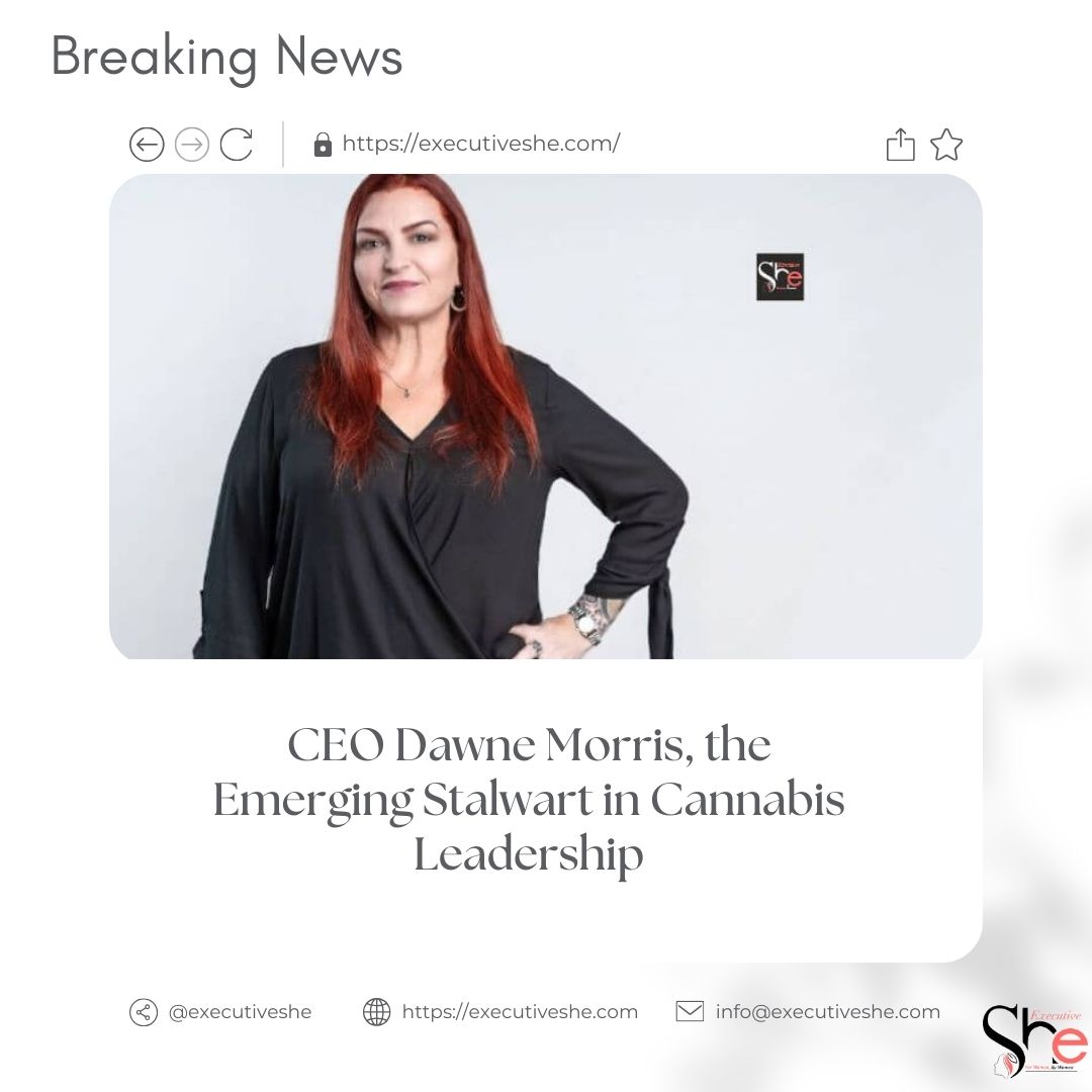 CEO Dawne Morris, the Emerging Stalwart in Cannabis Leadership

Read More: rb.gy/f5iqbz

#Womenentrepreneurs #Womeninbusiness #Leadership #Cannabis #CannabisLeadership #CannabisIndustry