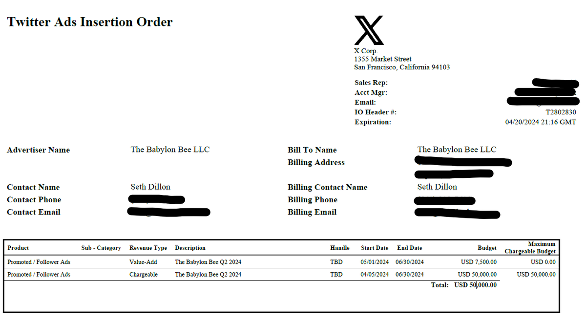 One of the few companies I don't mind getting invoices from. Advertise on X. Subscribe to X premium. Support defenders of freedom.