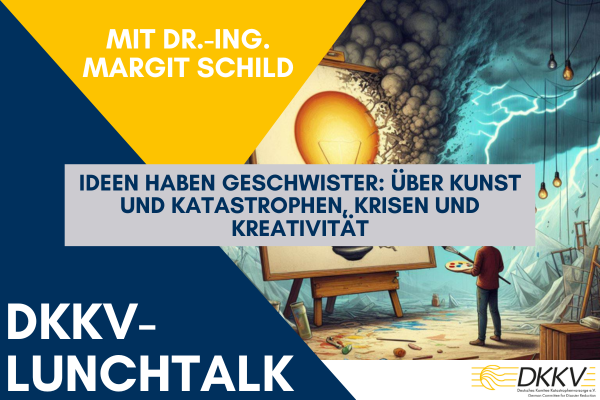 Fazit zum heutigen Lunchtalk🎨 Heute fand die neuste Ausgabe des DKKV-Lunchtalks statt. Der Lunchtalk mit dem Thema Kunst und Katastrophen sowie Krisen und Kreativität wurde zusammen mit Dr.-Ing. Margit Schild veranstaltet. Lesen Sie mehr👉dkkv.org/dkkv-lunchtalk…