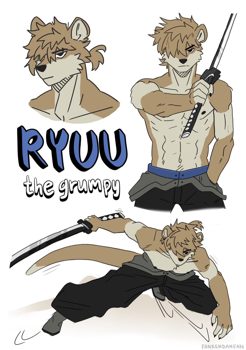Ryuu the Deadeye Otter. Classified as C rank.