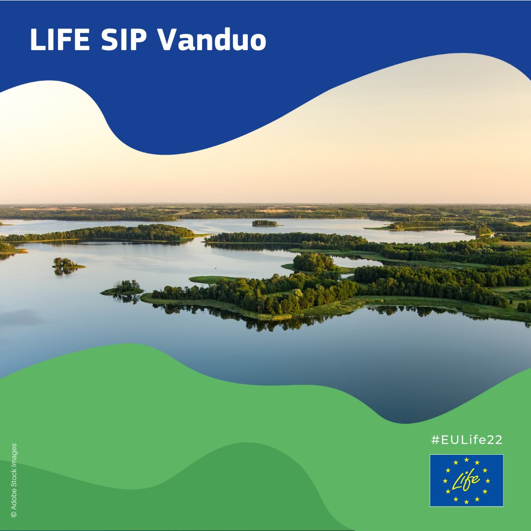 Let's work together to see #Water differently! In Lithuania 🇱🇹, #LIFEProject LIFE SIP Vanduo will improve surface & marine #WaterQuality💧 by implementing a National Water Sector Plan. ℹ️Get to know this #EULife22 project here: europa.eu/!qJK9Yf #WaterWiseEU