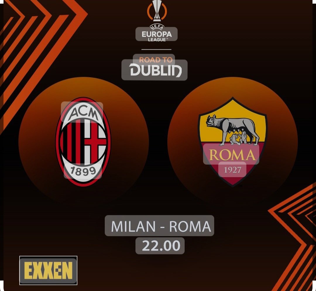 Bu akşam Avrupa Ligi mesaisindeyiz. Milan - Roma mücadelesinde @dorukeskin ile karşınızda olacağız. 🆚 @acmilan - @OfficialASRoma ⏰ 22:00 🏟 San Siro 📺 @TV8Bucuk @exxentr