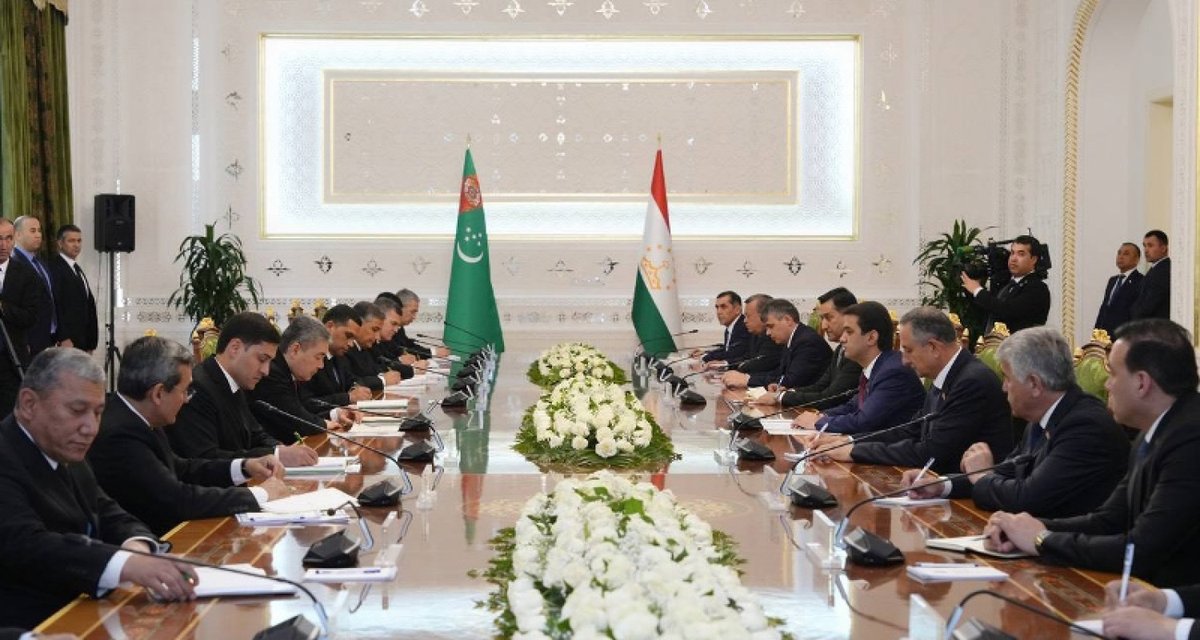 Chairman of the Halk Maslahaty of Turkmenistan met with the Chairman of the Majlisi Milli Majlisi Oli of Tajikistan mfa.gov.tm/en/news/4466