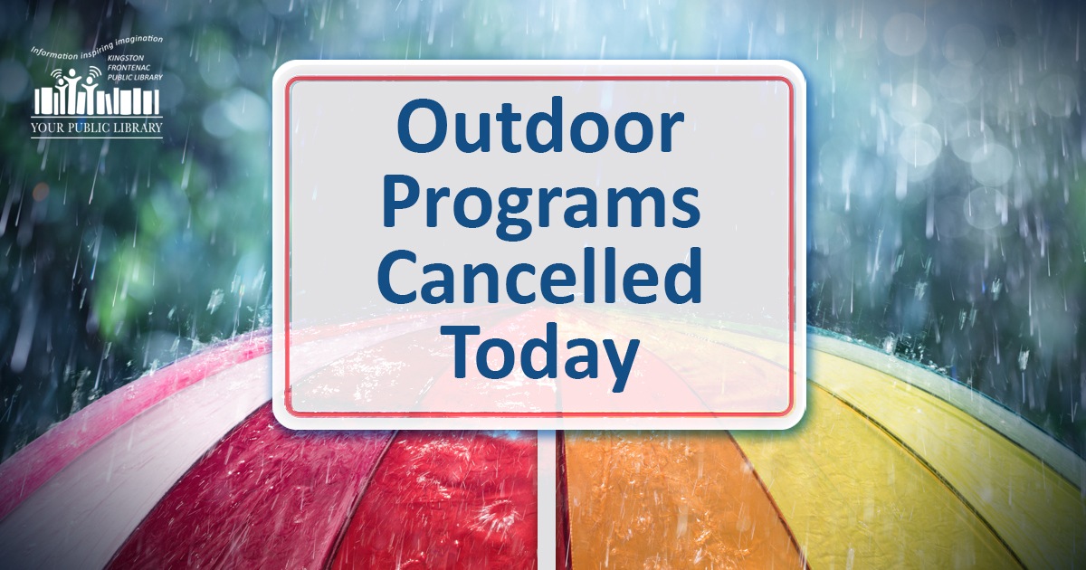 Sing and Stroll, scheduled for 10:30 a.m. on April 11 at City Park, has been cancelled due to rain.