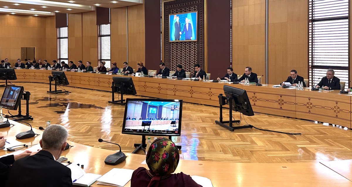On the meeting of the Steering Committee of the Framework Program for Cooperation in the Field of Sustainable Development between Turkmenistan and the UN mfa.gov.tm/en/news/4467